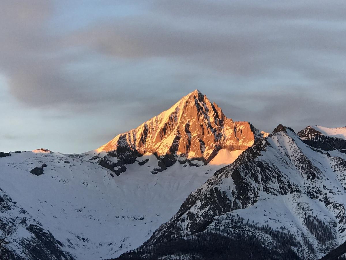 Ferienwohnung Im Chalet Firn - Og Bürchen エクステリア 写真