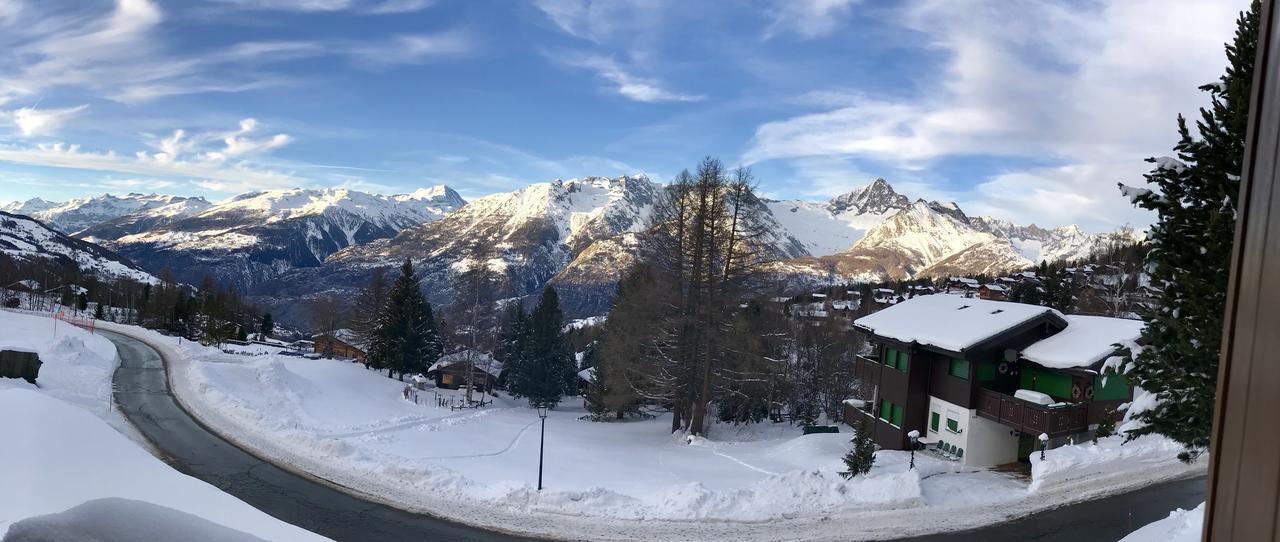Ferienwohnung Im Chalet Firn - Og Bürchen エクステリア 写真