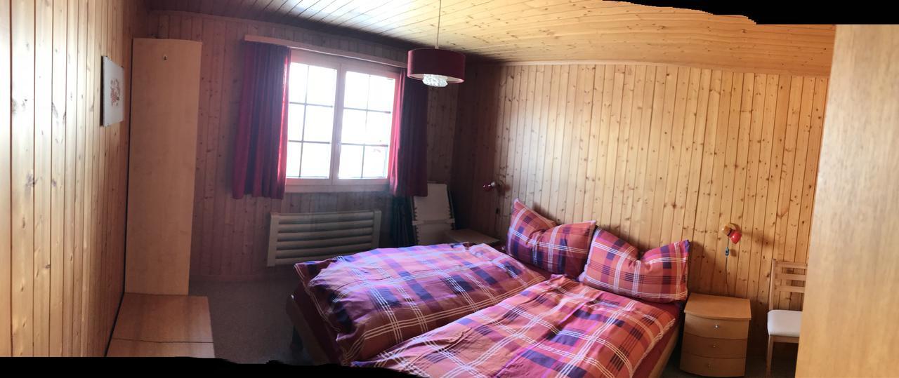 Ferienwohnung Im Chalet Firn - Og Bürchen エクステリア 写真